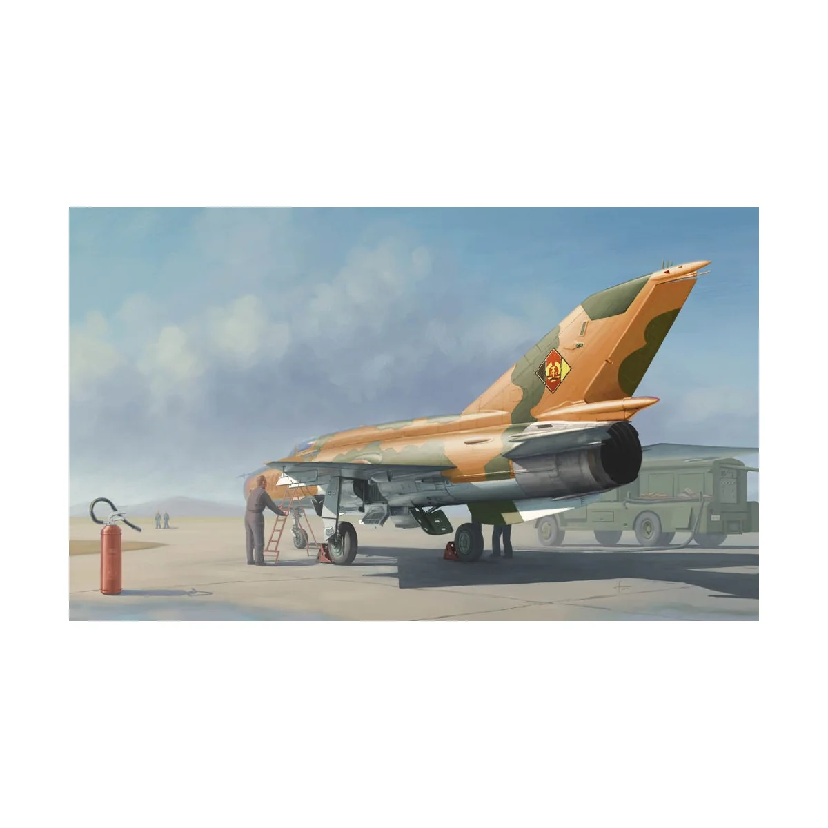 MiG-21MF Fighter, 1/48 - Trumpeter 02863