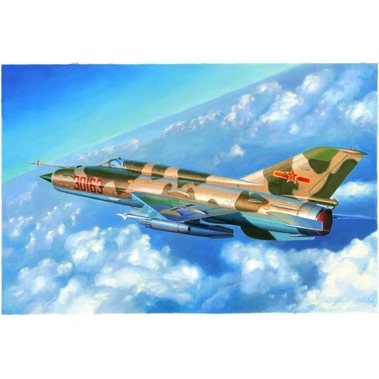 J-7C/J-7D Fighter, 1/48 - Trumpeter 02864 J-7C/J-7D Fighter, 1/48 - Trumpeter 02864