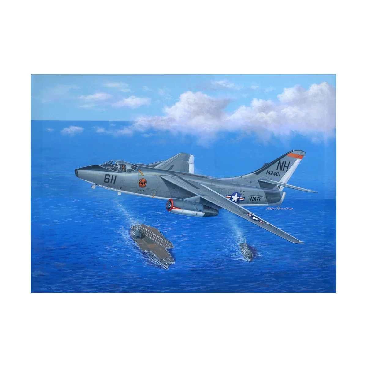 EA-3B Skywarrior Strategic Bomber, 1/48 - Trumpeter 02871 EA-3B Skywarrior Strategic Bomber, 1/48 - Trumpeter 02871