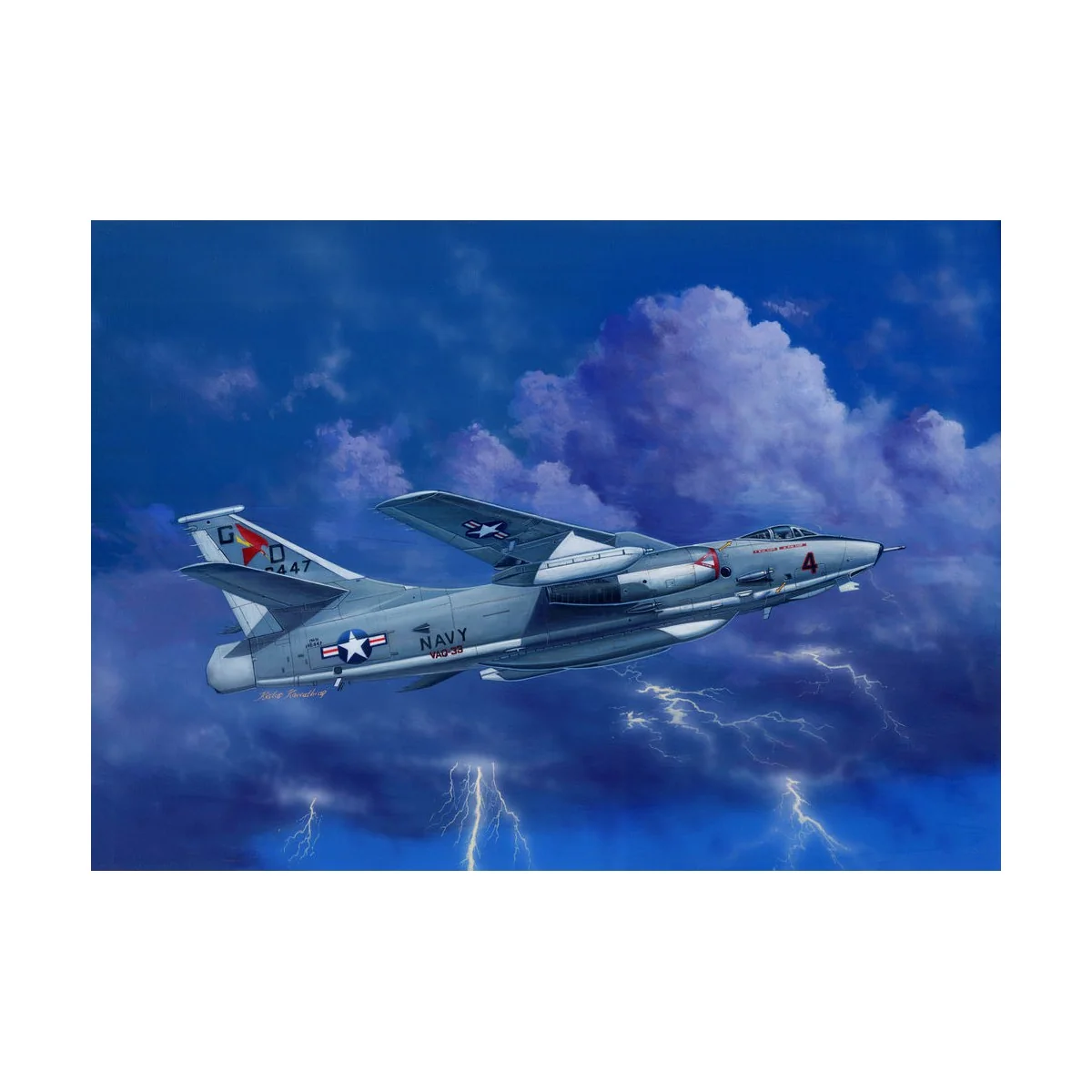 ERA-3B Skywarrior Strategic Bomber, 1/48 - Trumpeter 02873 ERA-3B Skywarrior Strategic Bomber, 1/48 - Trumpeter 02873