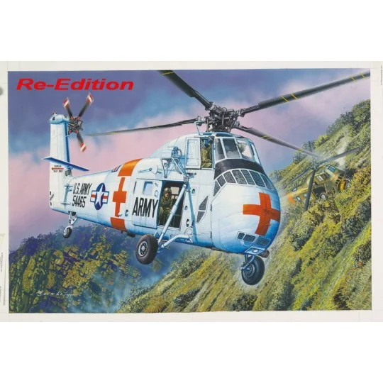 CH-34 US ARMY Rescue - Re-Edition, 1/48 - Trumpeter 02883 CH-34 US ARMY Rescue - Re-Edition, 1/48 - Trumpeter 02883