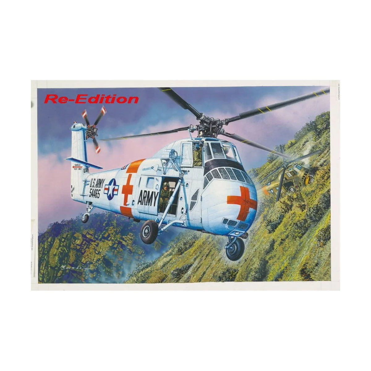 CH-34 US ARMY Rescue - Re-Edition, 1/48 - Trumpeter 02883 CH-34 US ARMY Rescue - Re-Edition, 1/48 - Trumpeter 02883