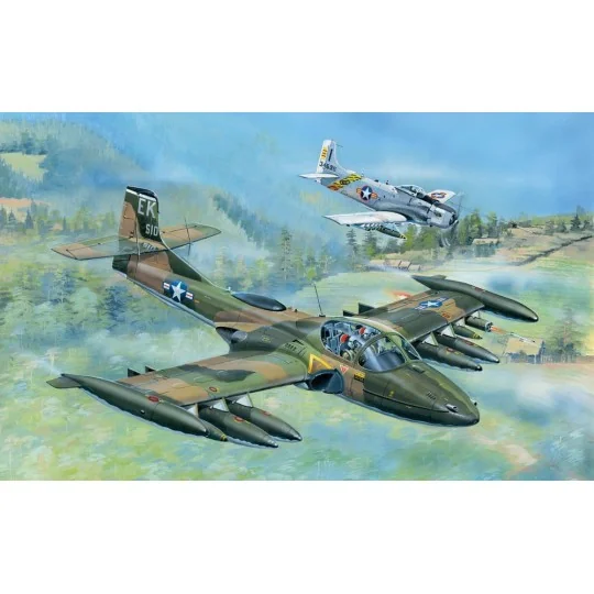 US A-37A Dragonfly Light Ground-Attack, 1/48 - Trumpeter 02888