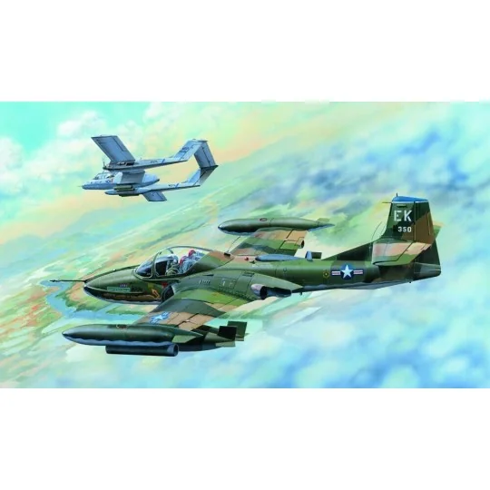 US A-37B Dragonfly Light Ground-Attack - Trumpeter 02889