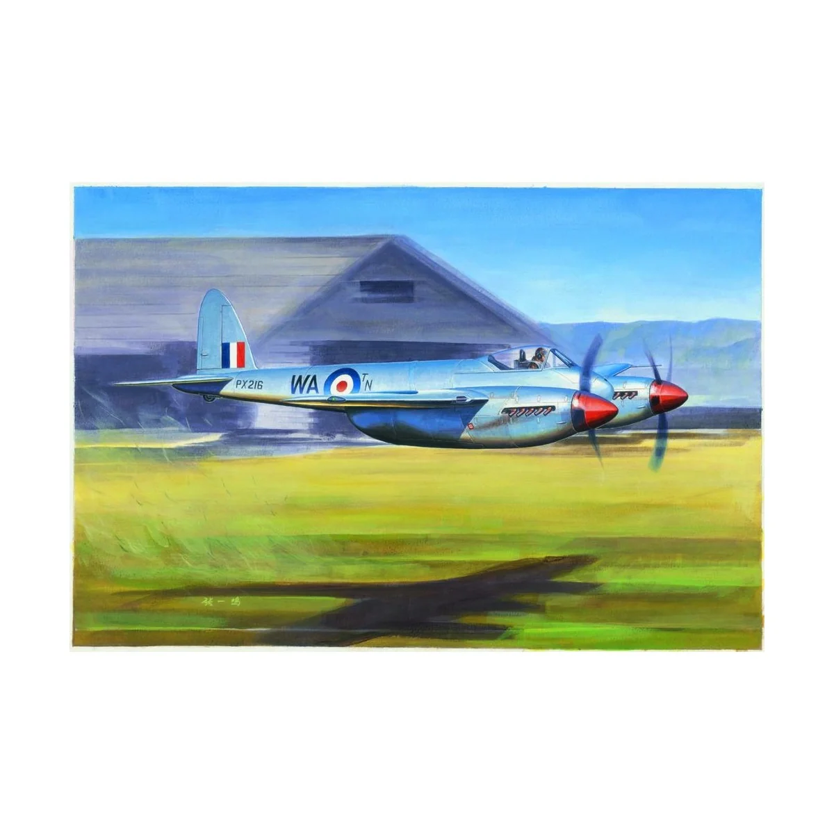 DE Havilland Hornet F.1, 1/48 - Trumpeter 02893 DE Havilland Hornet F.1, 1/48 - Trumpeter 02893