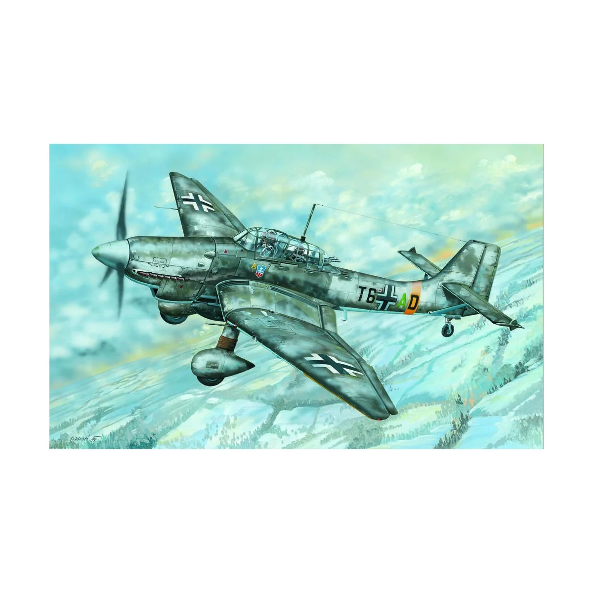 Junkers Ju-87D Stuka, 1/32 - Trumpeter 03217