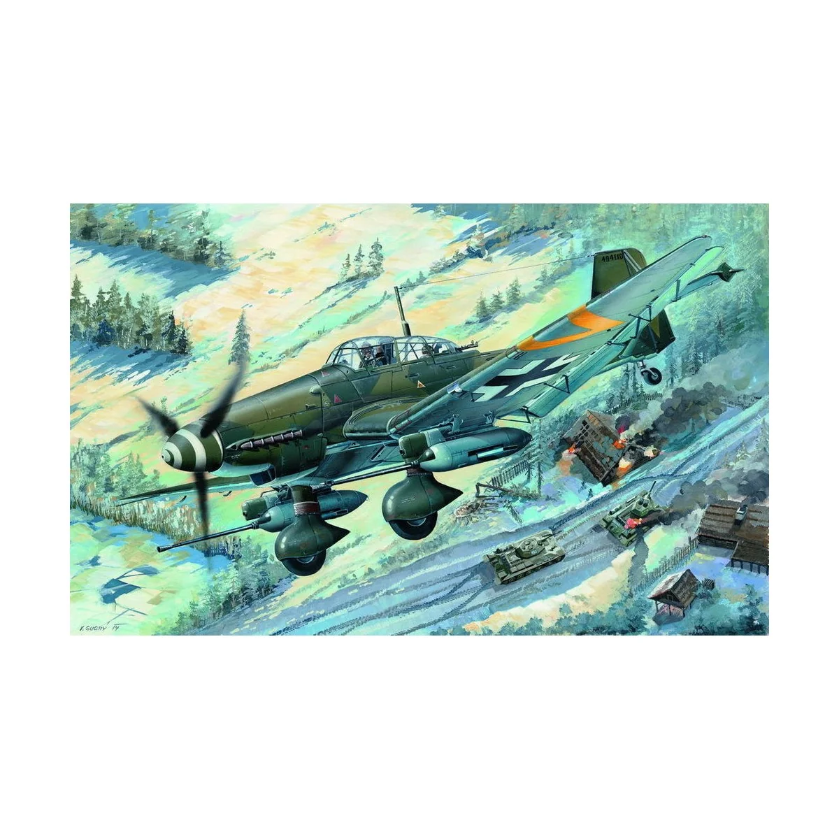 Junkers Ju-87G-2 Stuka, 1/32 - Trumpeter 03218 Junkers Ju-87G-2 Stuka, 1/32 - Trumpeter 03218