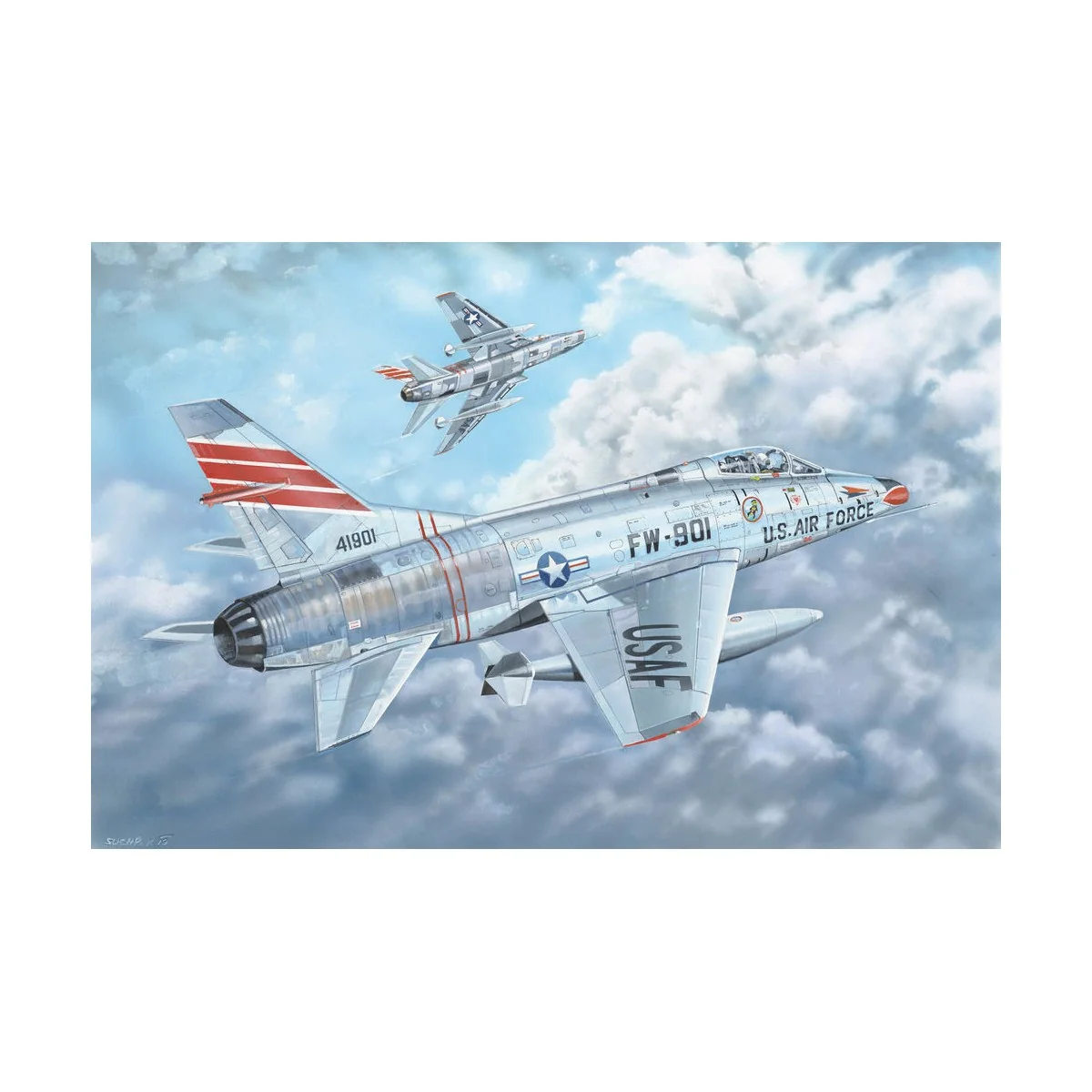 F-100C Super Sabre - Trumpeter 03221