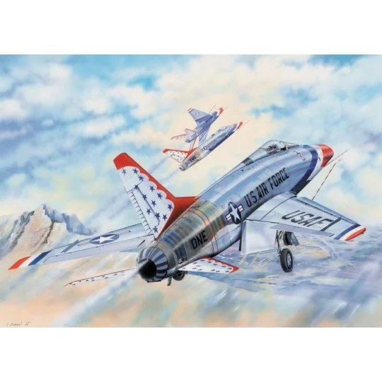 F-100D in Thunderbirds livery - Trumpeter 03222