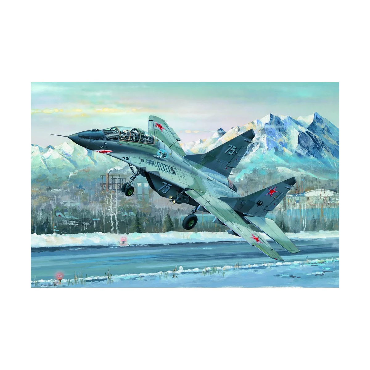 Russian MIG-29UB Fulcrum - Trumpeter 03226