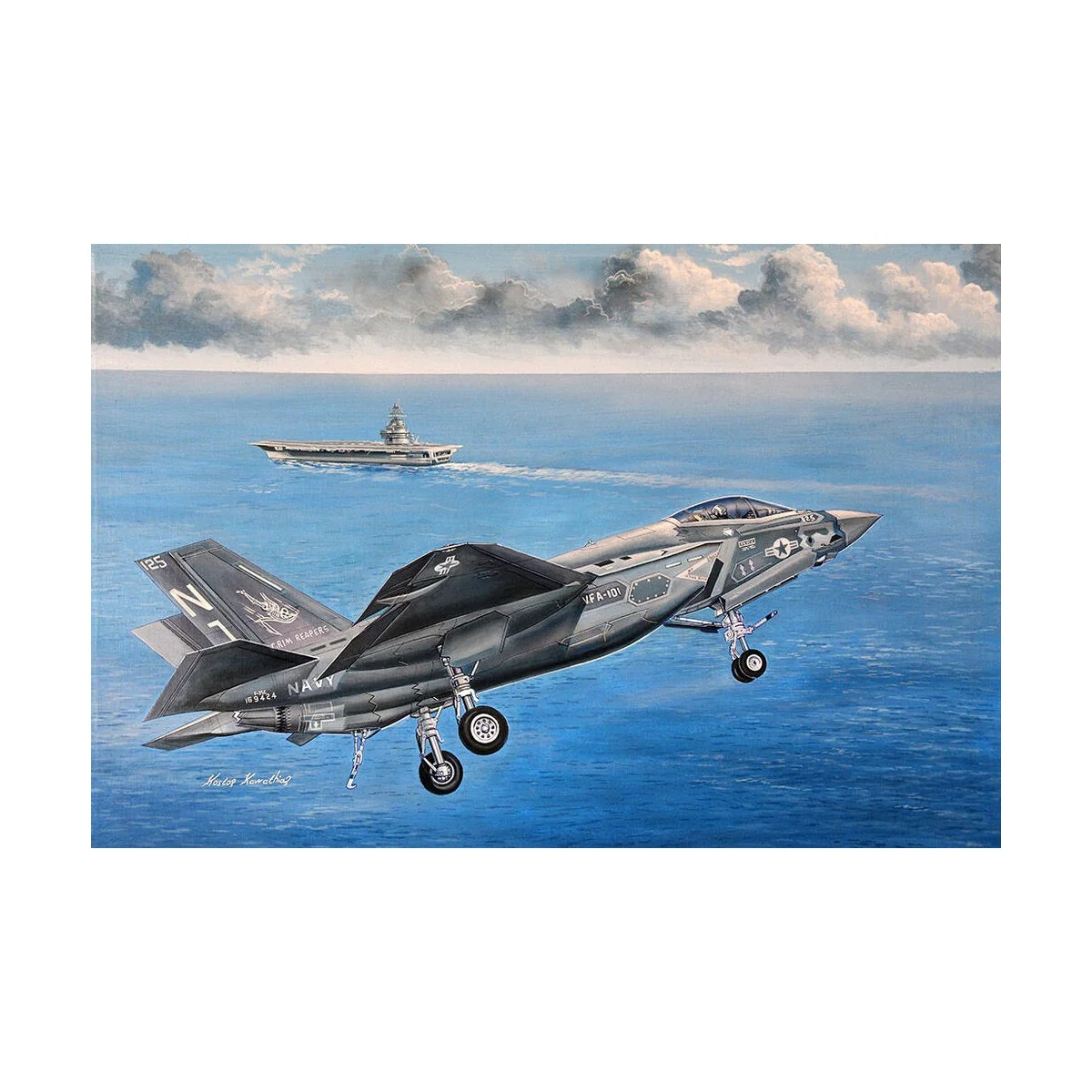 F-35C Lightning, 1/32 - Trumpeter 03230 F-35C Lightning, 1/32 - Trumpeter 03230