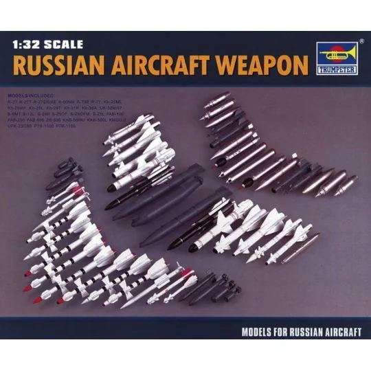 Russian Aircraft Weapon, 1/32 - Trumpeter 03301