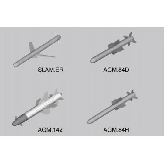 U.S. Aircraft Weapons: Missiles - Trumpeter 03306