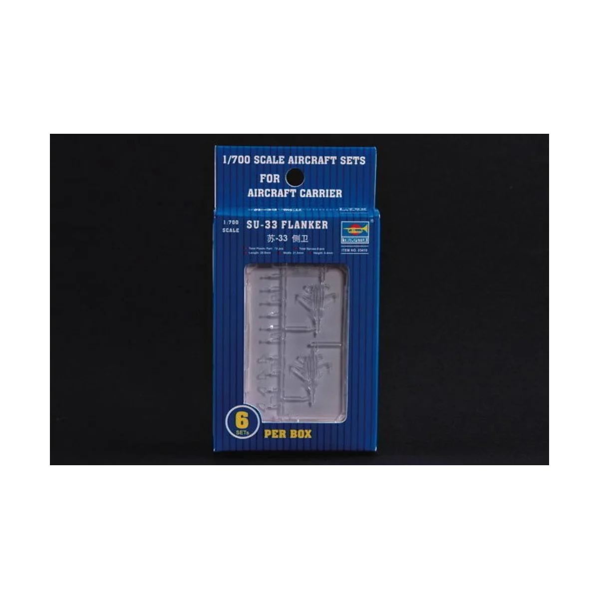 Sukhoi Su-33 Flanker, 1/700 - Trumpeter 03410