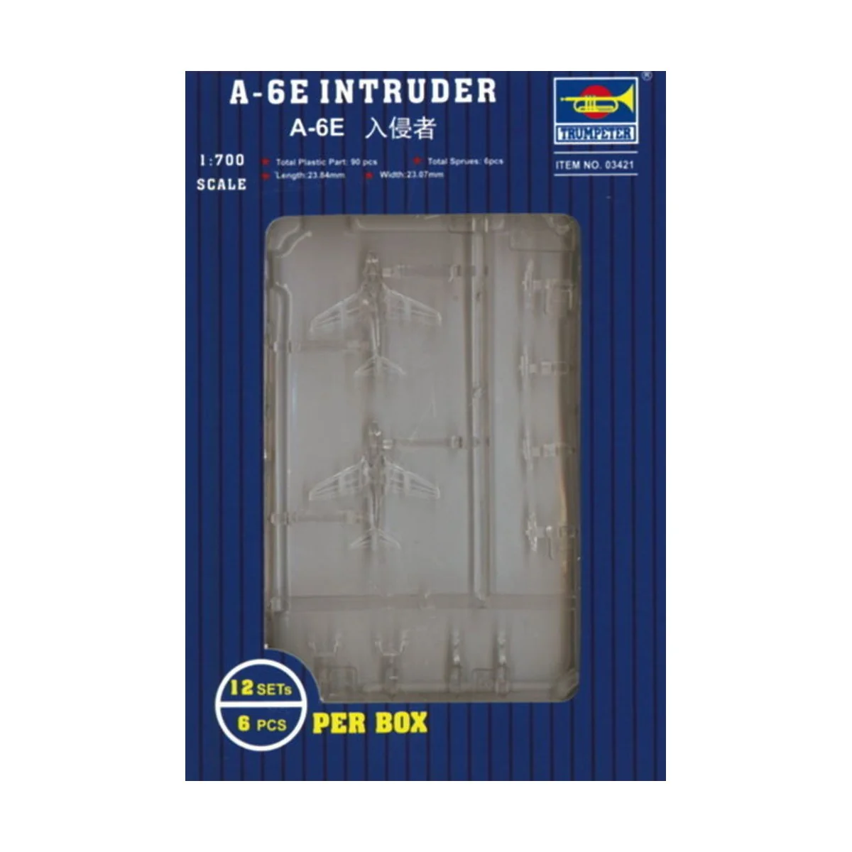 A-6E Intruder, 1/700 - Trumpeter 03421 A-6E Intruder, 1/700 - Trumpeter 03421
