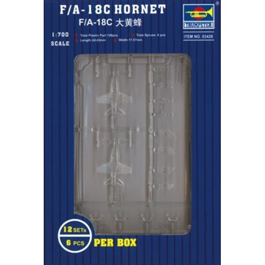 F/A-18C Hornet, 1/700 - Trumpeter 03426