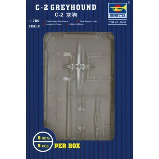 C-2 Greyhound 6 St., 1/700 - Trumpeter 03431 C-2 Greyhound 6 St., 1/700 - Trumpeter 03431