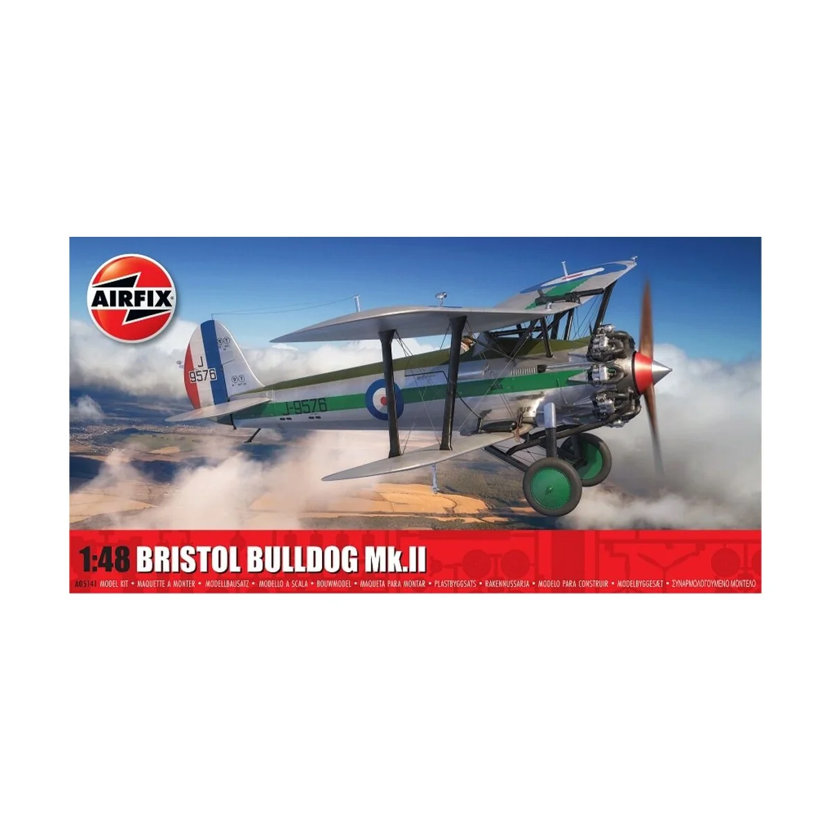 Bristol Bulldog Mk.II, 1/48 - Airfix A05141
