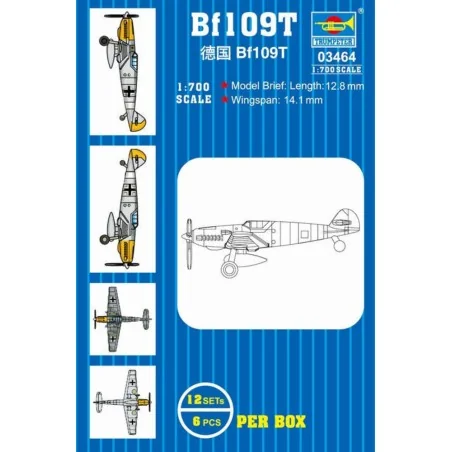 Bf109, 1/700 - Trumpeter 03464