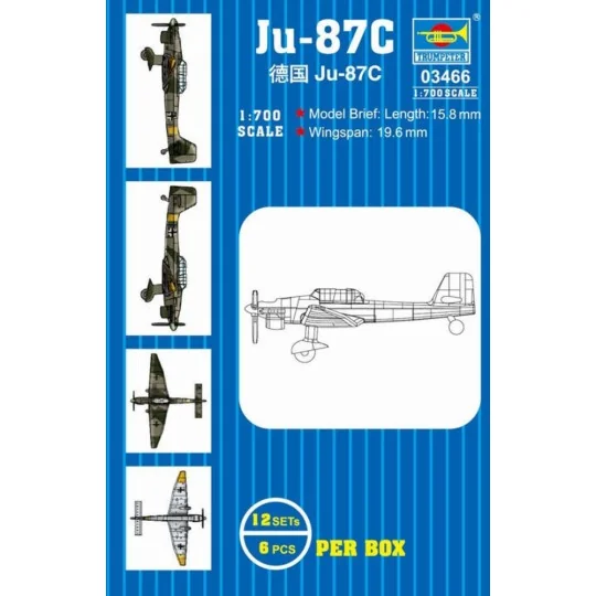 Ju-87, 1/700 - Trumpeter 03466