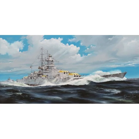 German Gneisenau Battleship, 1/200 - Trumpeter 03714
