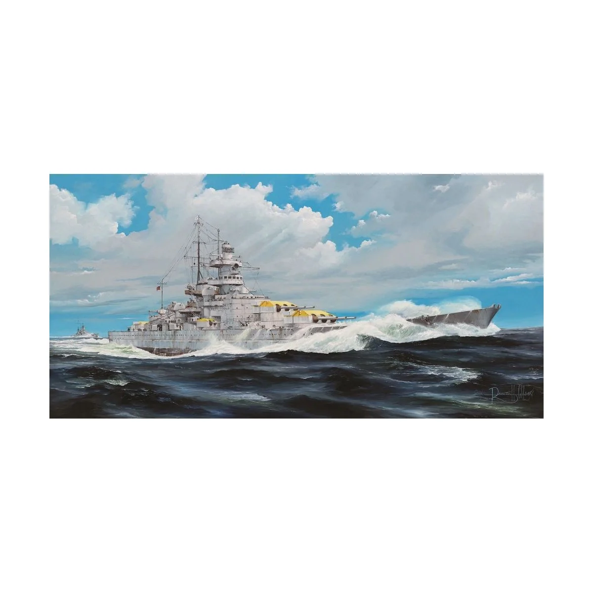 German Gneisenau Battleship, 1/200 - Trumpeter 03714