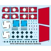 German Scharnhorst Battleship, 1/200 - Trumpeter 03715