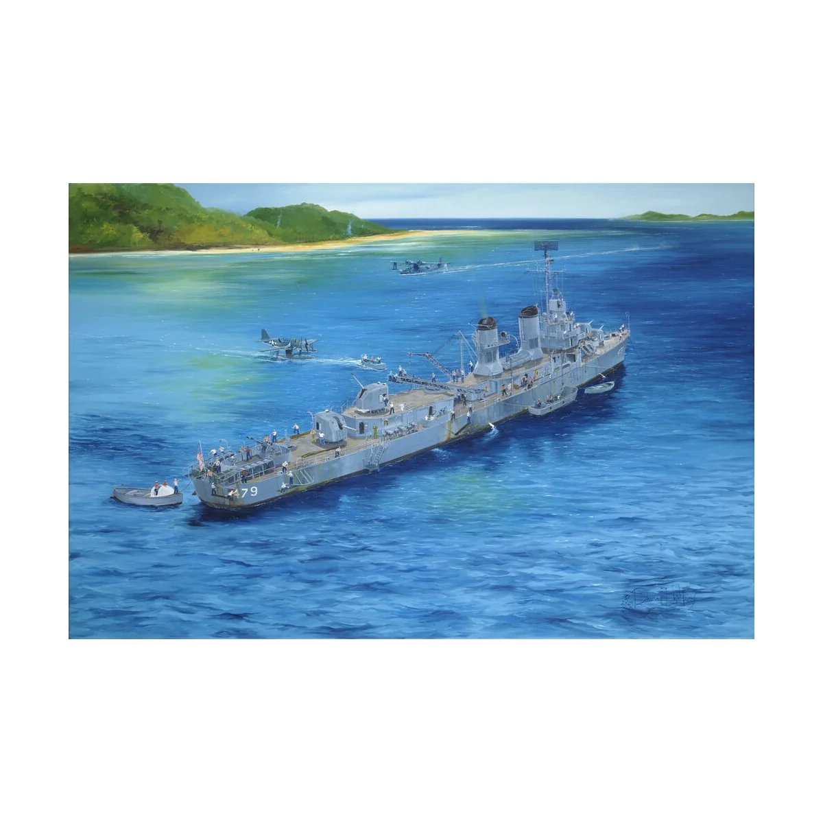 USS Stevens DD-479 - Trumpeter 03722