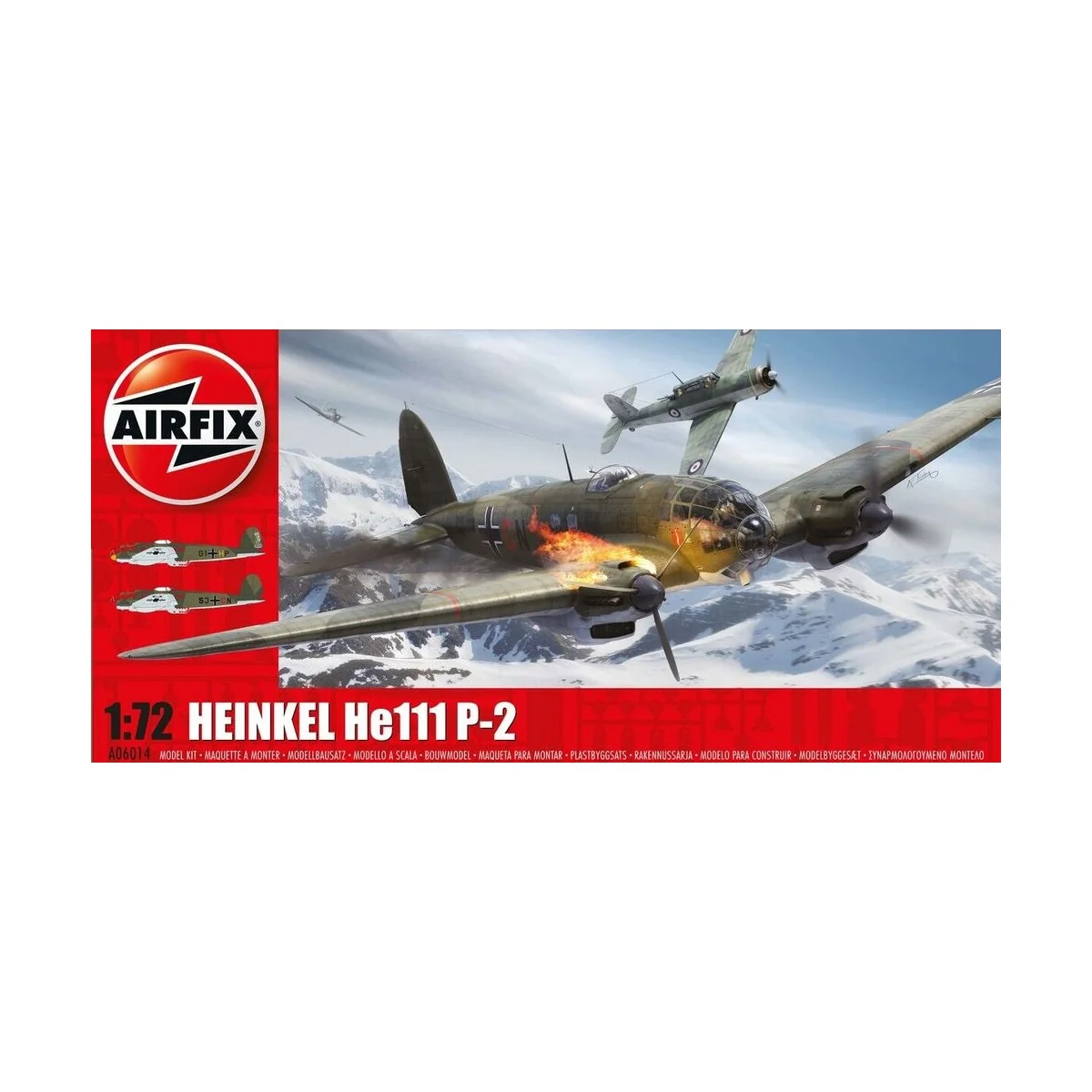 Heinkel He111P-2, 1/72 - Airfix A06014
