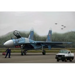 Russian SU-27 Flanker B, 1/144 - Trumpeter 03909