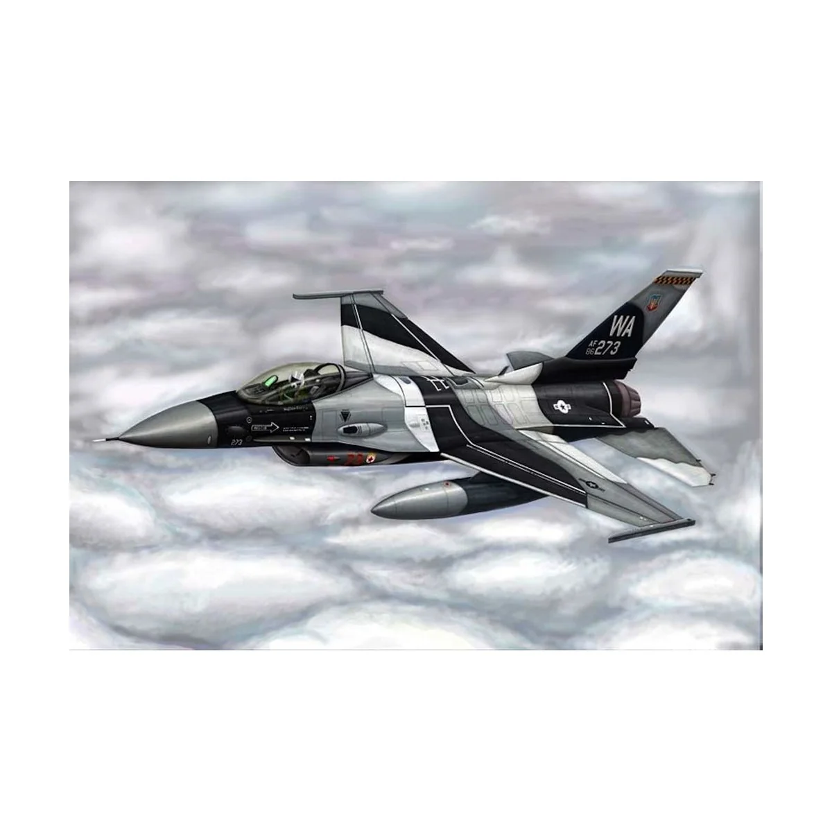 F-16A/C Fighting Falcon Block 15/30/32, 1/144 - Trumpeter 03911