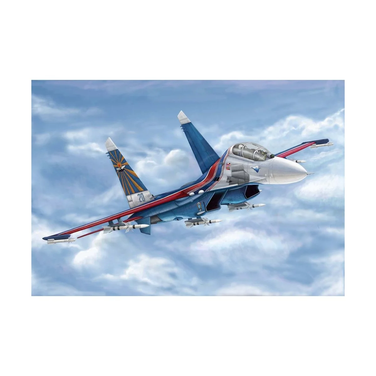 Russian Su-27UB Flanker C, 1/144 - Trumpeter 03916 Russian Su-27UB Flanker C, 1/144 - Trumpeter 03916