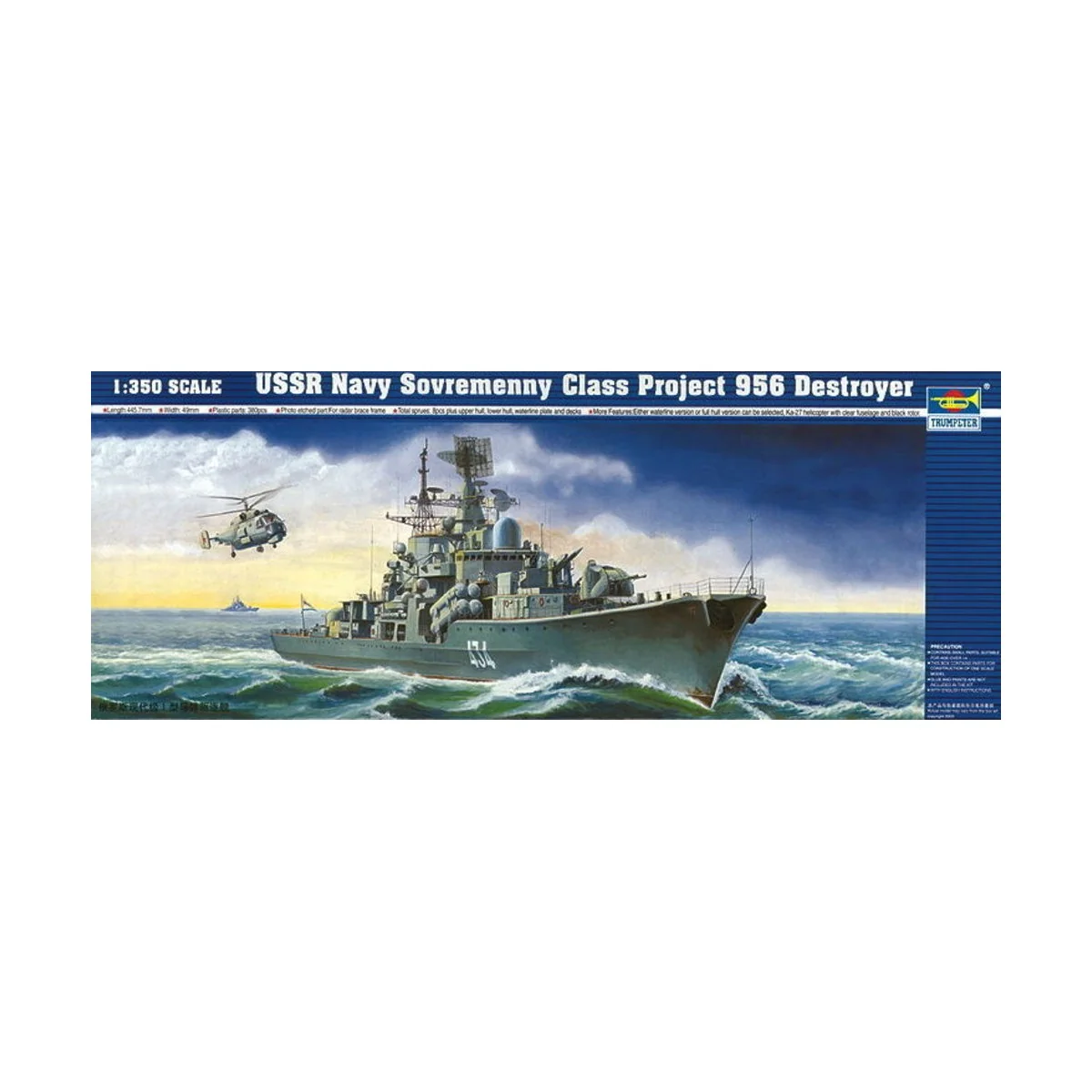 Zerstörer Sowriemiennyj-Klassse 956, 1/350 - Trumpeter 04514 Zerstörer Sowriemiennyj-Klassse 956, 1/350 - Trumpeter 04514