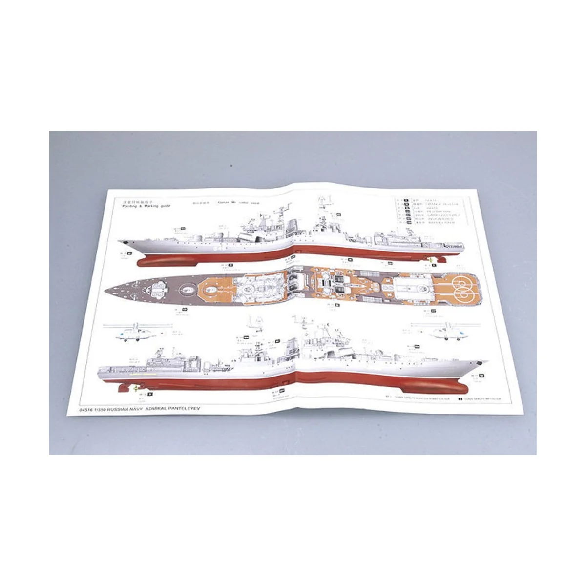 Russischer Zerstörer Admiral Panteleyev, 1/350 - Trumpeter 04516