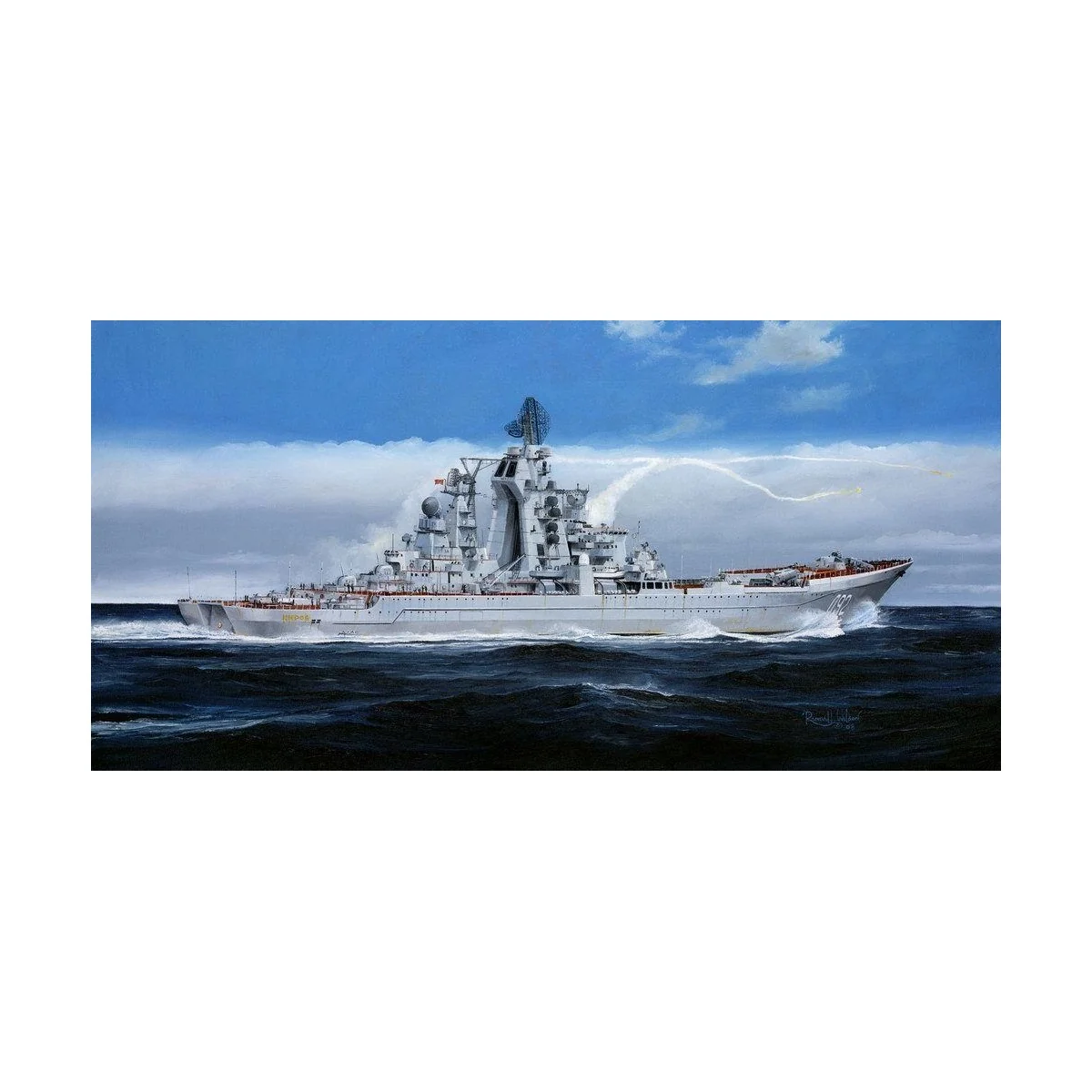 Admiral Ushakov (ex Kirov), 1/350 - Trumpeter 04520 Admiral Ushakov (ex Kirov), 1/350 - Trumpeter 04520