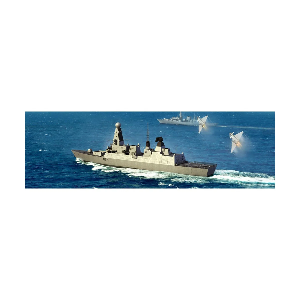 HMS Type 45 Destroyer, 1/350 - Trumpeter 04550 HMS Type 45 Destroyer, 1/350 - Trumpeter 04550