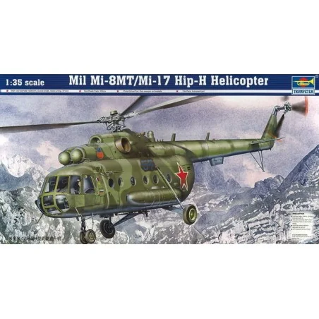 Mil Mi-8MT/Mi-17 Hip-H Helicopter, 1/35 - Trumpeter 05102