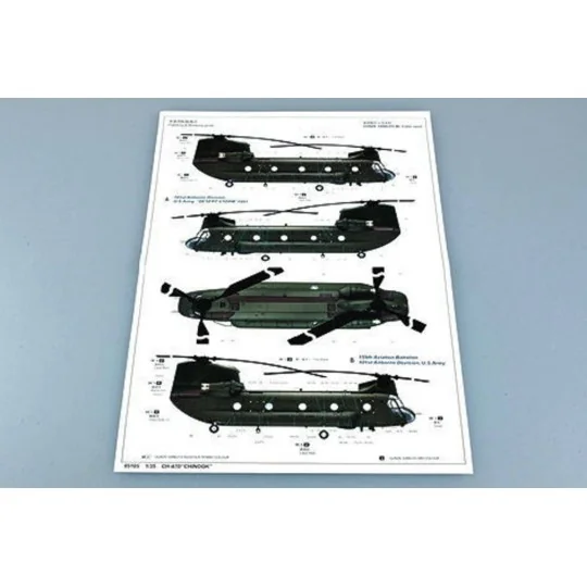 CH-47D Chinook, 1/35 - Trumpeter 05105