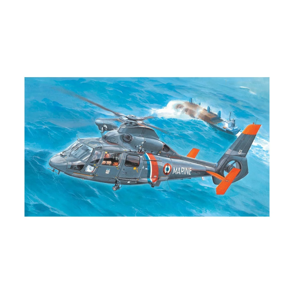 AS365N2 Dolphin 2 Helicopter, 1/35 - Trumpeter 05106 AS365N2 Dolphin 2 Helicopter, 1/35 - Trumpeter 05106