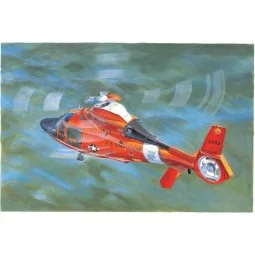 US Coast Guard HH-65C Dolphin Helicopter - Trumpeter 05107