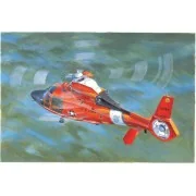US Coast Guard HH-65C Dolphin Helicopter, 1/35 - Trumpeter 05107
