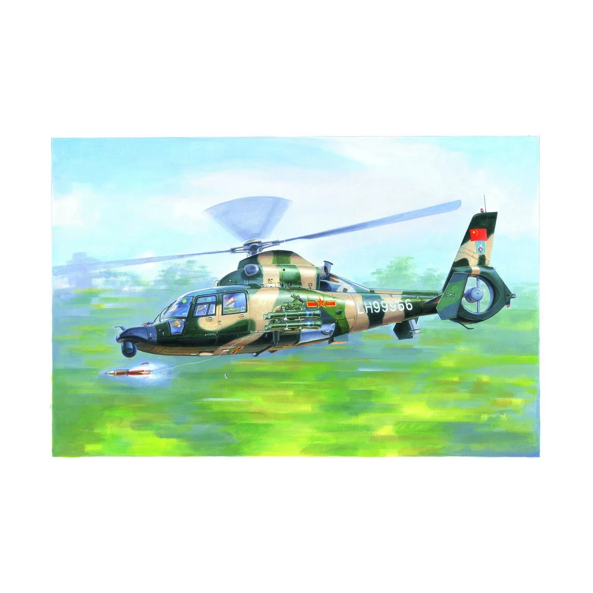 Chinese Z-9WA Helicopter, 1/35 - Trumpeter 05109