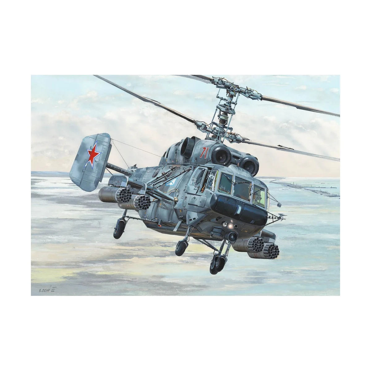 Kamov Ka-29 Helix-B, 1/35 - Trumpeter 05110