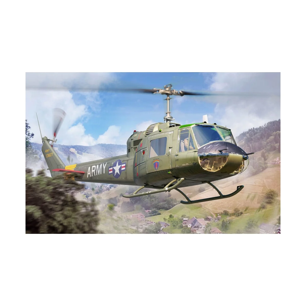 UH-1B Huey, 1/35 - Trumpeter 05111