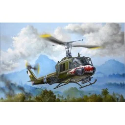UH-1B Huey - Gunship - Trumpeter 05112