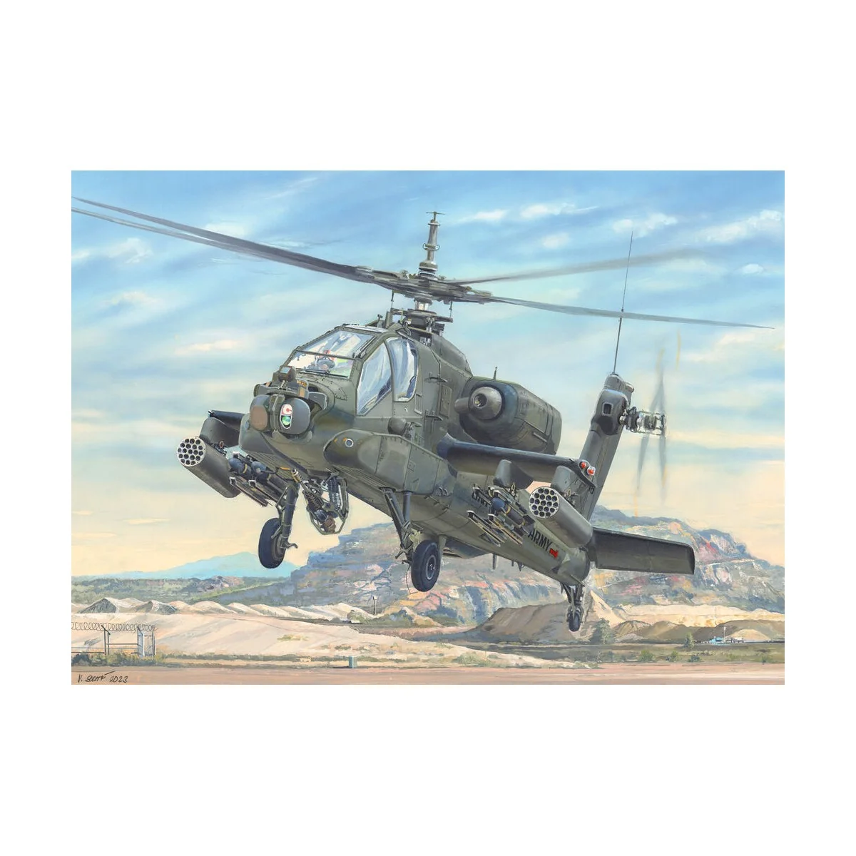 AH-64A Apache Early - Trumpeter 05114