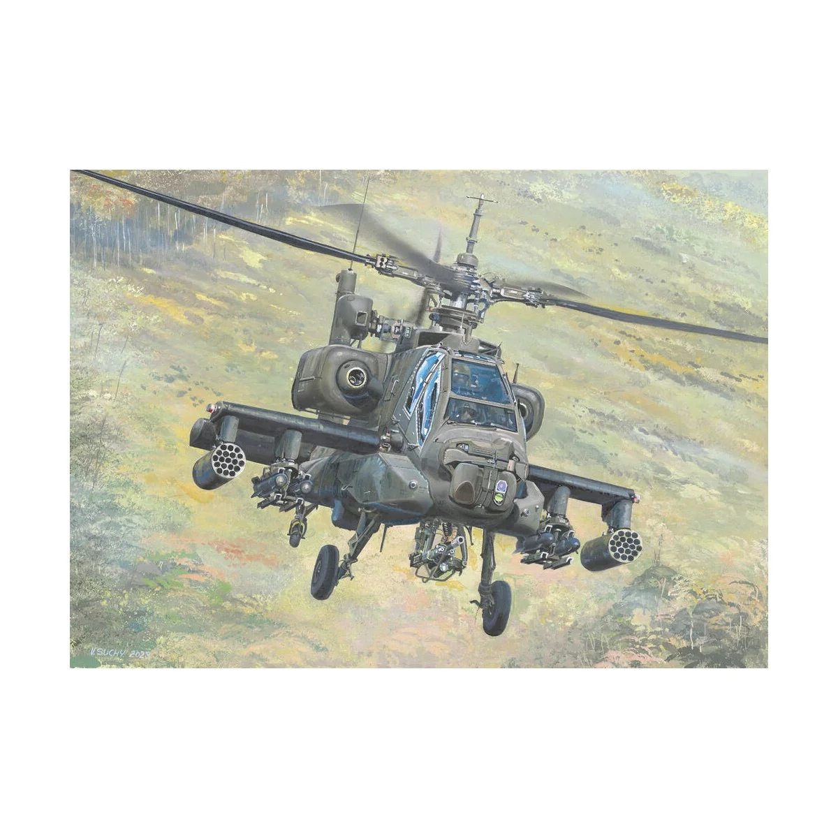 AH-64A Apache Late, 1/35 - Trumpeter 05115 AH-64A Apache Late, 1/35 - Trumpeter 05115
