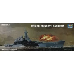 Schlachtschiff USS North Carolina BB-55, 1/350 - Trumpeter 05303