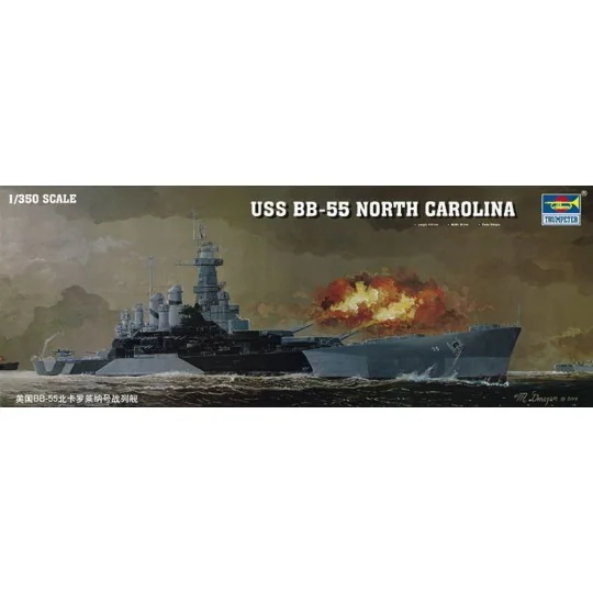 Schlachtschiff USS North Carolina BB-55 - Trumpeter 05303