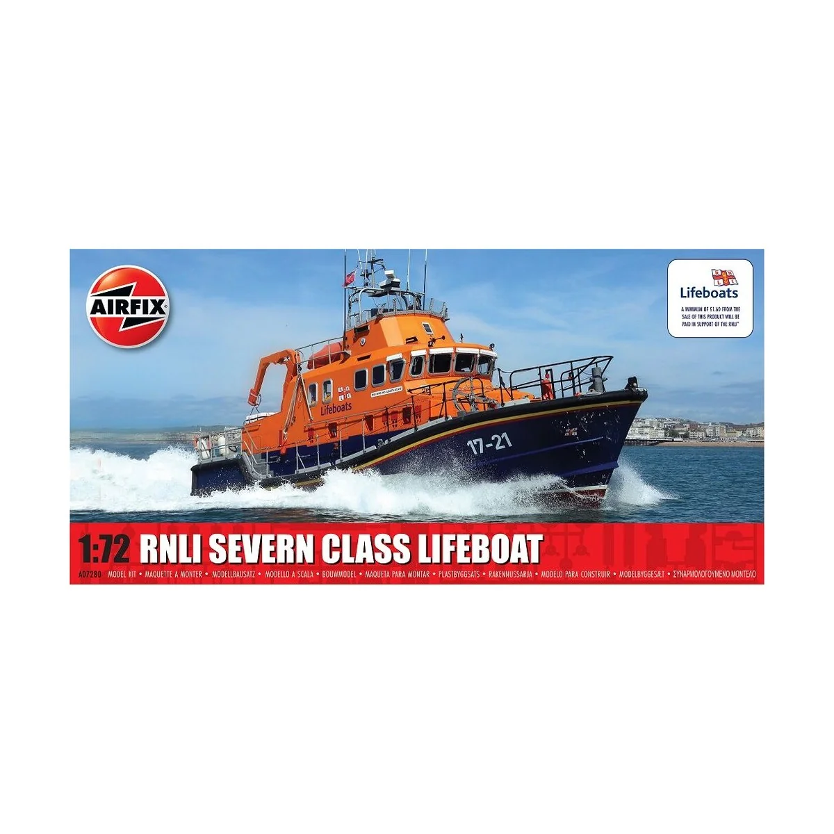 RNLI Severn Class Lifeboat, 1/72 - Airfix A07280